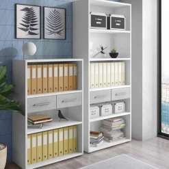 Libreria in Legno Rivestito Melaminico in Diverse Misure - Stagno
