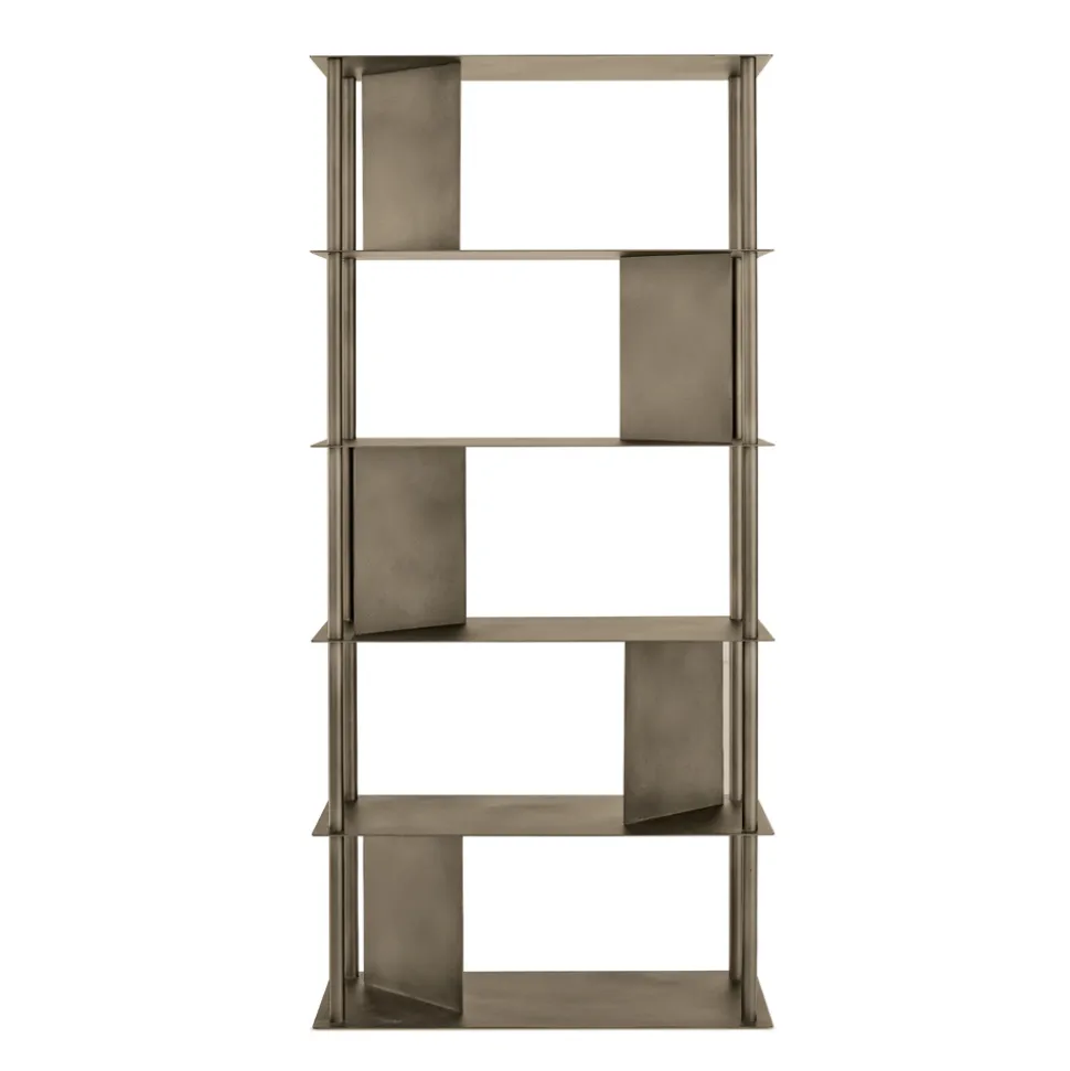 Libreria Verticale Realizzata in Metallo Verniciato Made in Italy - Filiberta