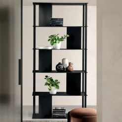 Libreria Verticale Realizzata in Metallo Verniciato Made in Italy - Filiberta