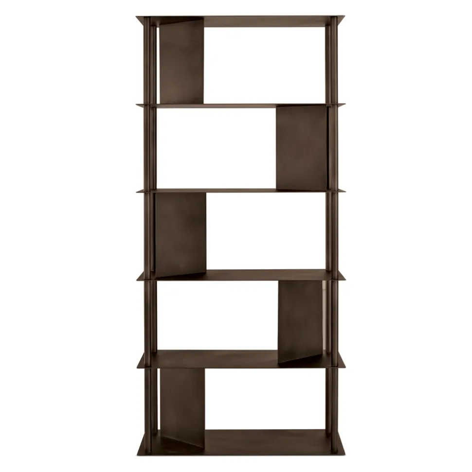 Libreria Verticale Realizzata in Metallo Verniciato Made in Italy - Filiberta