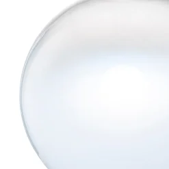 Lume da Appoggio in Due Dimensioni in Vetro e Metallo Made in Italy - Isotta