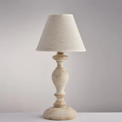 Lume in Legno con Paralume Made in Italy - Toscana