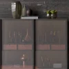 Madia a 2 Ante in Legno Ecologico e Metallo Alta Qualità Made in Italy - Aaron