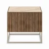 Madia con Ante Apertura Push-Pull in Legno Listellare Made in Italy - Salerno