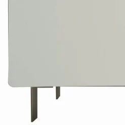 Madia con Scocca e Ante in Mdf Base a 4 Piedi Made in Italy - Corallo