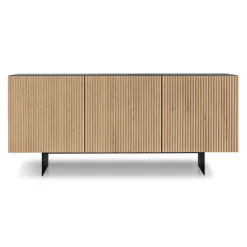 Madia da Interno con Scocca in Nobilitato e Ante in MDF Rivestito in PVC - Estella