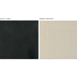 Madia da Salotto con 4 Ante in Finitura Rovere Nodato Country e Antracite Glass - Ove