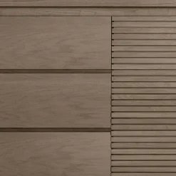 Madia da Soggiorno in Legno Finitura Fumo con Ante Made in Italy - Ramisia
