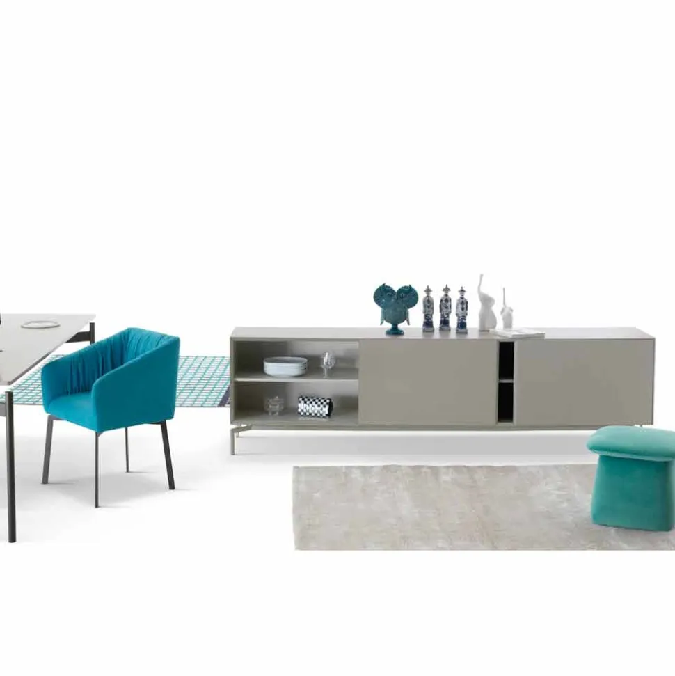 Madia di design in MDF Mirage made in Italy