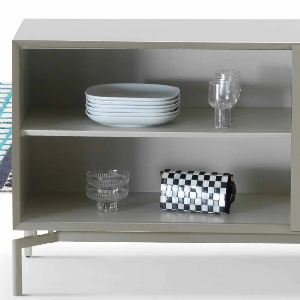 Madia di design in MDF Mirage made in Italy