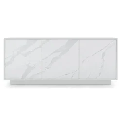 Madia in Legno con 2 o 3 Ante in Laminato HPL Made in Italy - Fiorenza