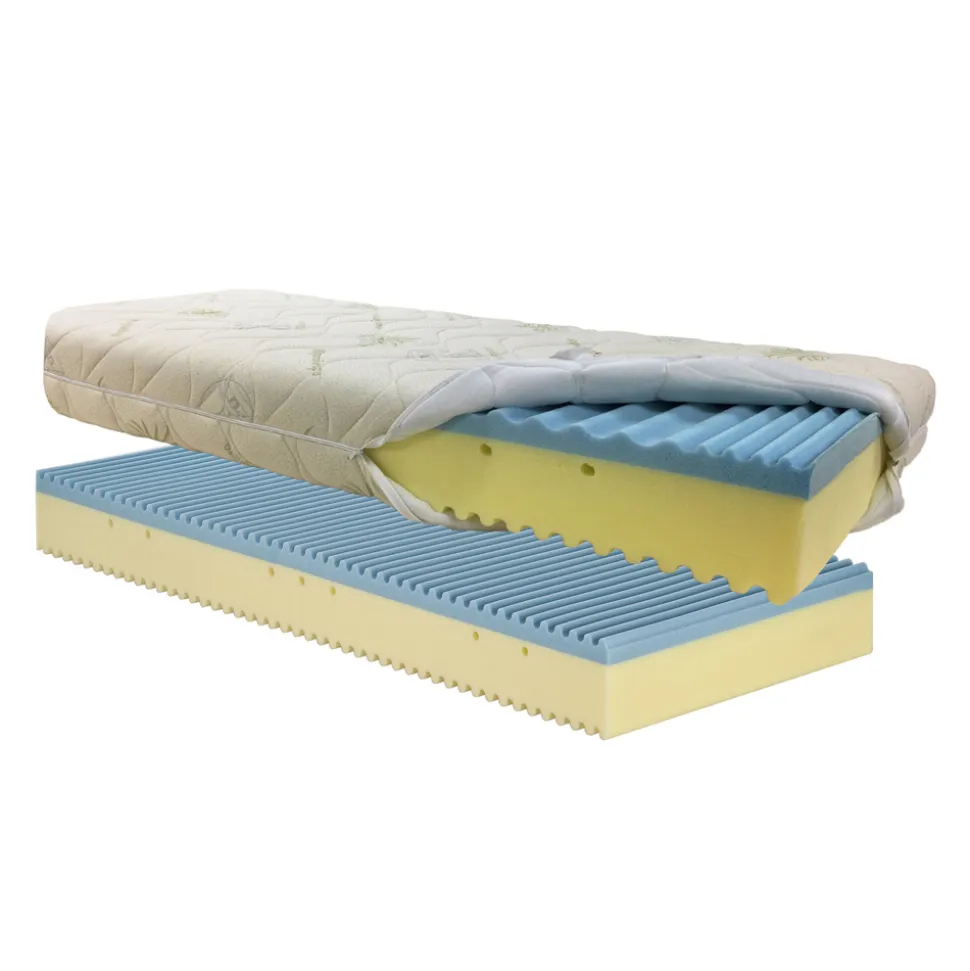 Materasso Singolo a 7 Zone di Portanza Bio Forma Made in Italy - Dual