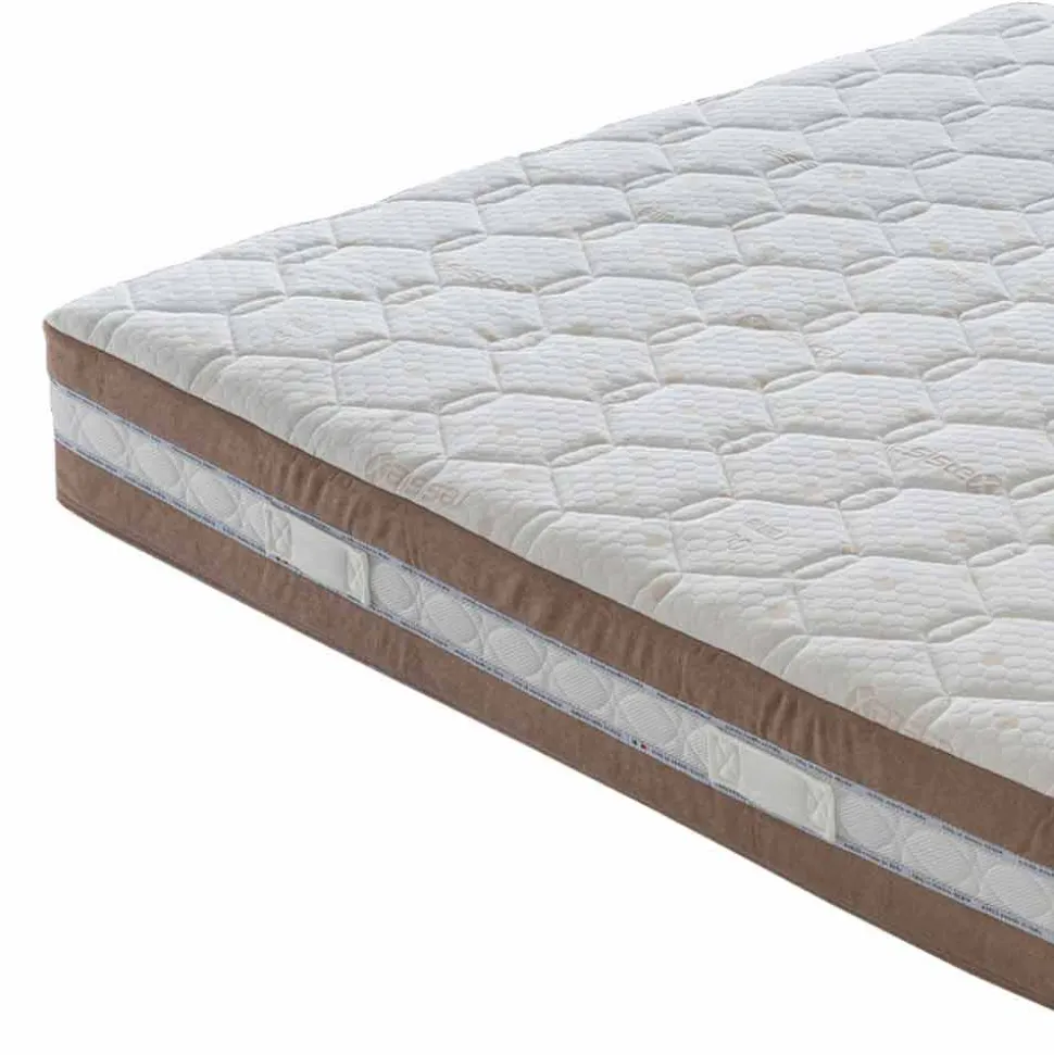 Materasso Singolo in Memory di Lusso Alto 25 cm Made in Italy – Carbone