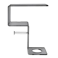 Mensola per il Bagno con Porta Rotolo e Porta Scopino Made in Italy - Paperone