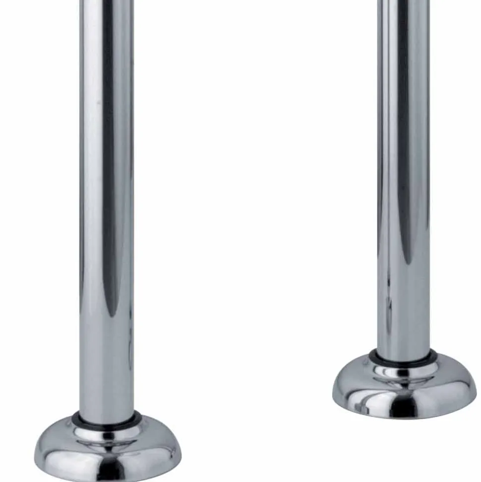 Miscelatore a Colonna per Vasca con Doccia in Ottone Made in Italy - Shelly