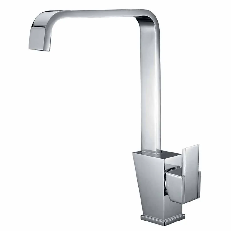 Miscelatore con Canna Orientabile per Lavabo in Ottone Made in Italy - Alibi