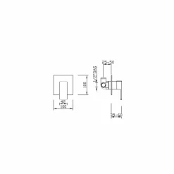 Miscelatore Doccia Incasso di Design Made in Italy - Sika