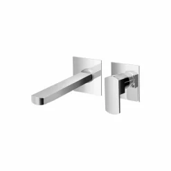 Miscelatore Lavabo a Parete in Ottone di Design Made in Italy - Sika