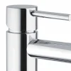 Miscelatore Lavabo Bagno in Ottone Cromato Senza Scarico Made in Italy - Ermia