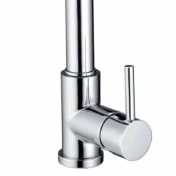 Miscelatore Lavabo Cucina con Tubo Orientabile e Doccetta Made in Italy - Cormo