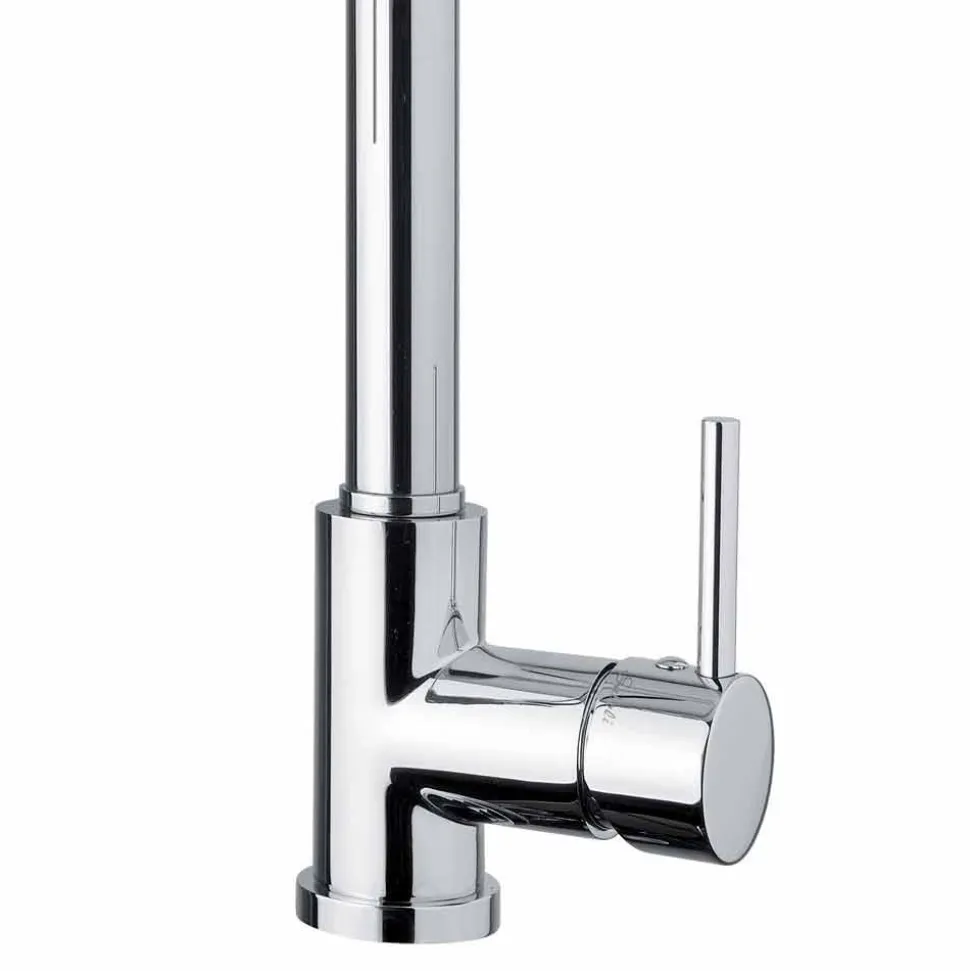 Miscelatore Lavabo Cucina in Ottone Orientabile con Molla Made in Italy - Keope