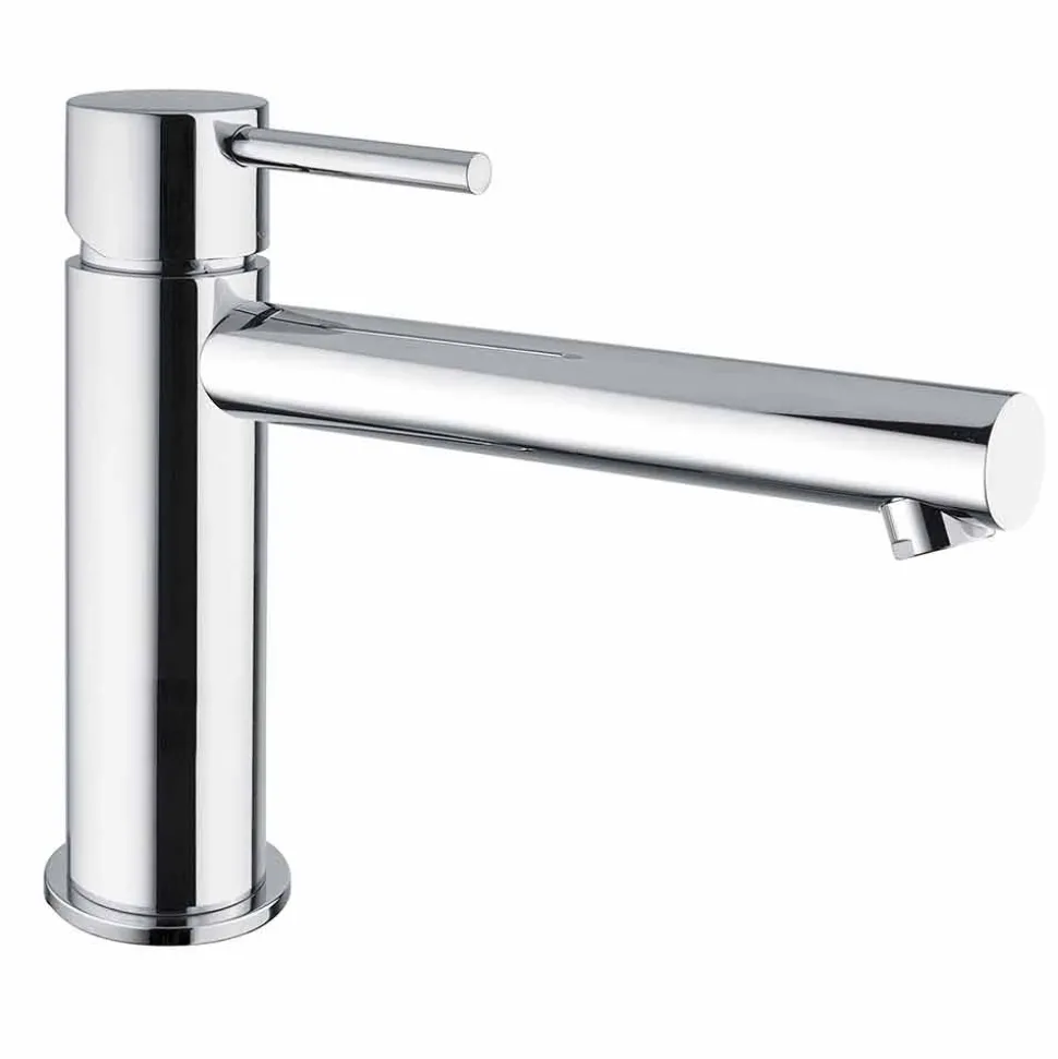 Miscelatore Lavabo in Ottone con Bocca Interasse 170 mm Made in Italy - Ermia