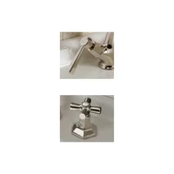 Miscelatore Lavabo Monoforo di Design Vintage in Ottone Made in Italy – Silvana