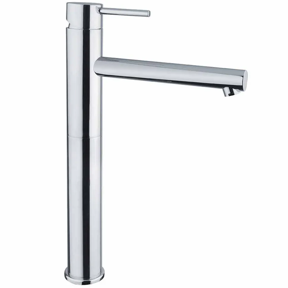 Miscelatore Lavabo Prolungato in Ottone Senza Scarico Made in Italy - Ermia