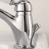Miscelatore Lavabo Stile Classico in Ottone Fatto a Mano con Leva - Noriana