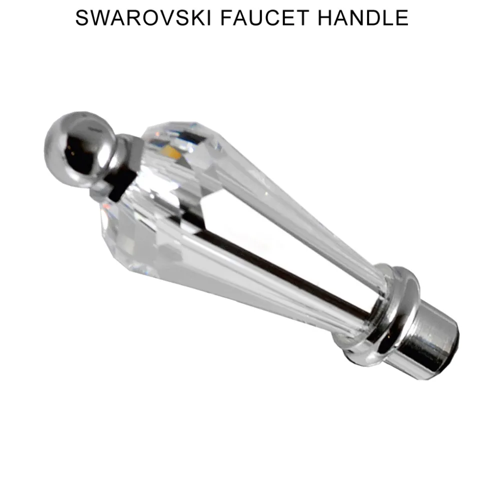 Miscelatore Lavabo Stile Classico in Ottone Fatto a Mano con Leva - Noriana