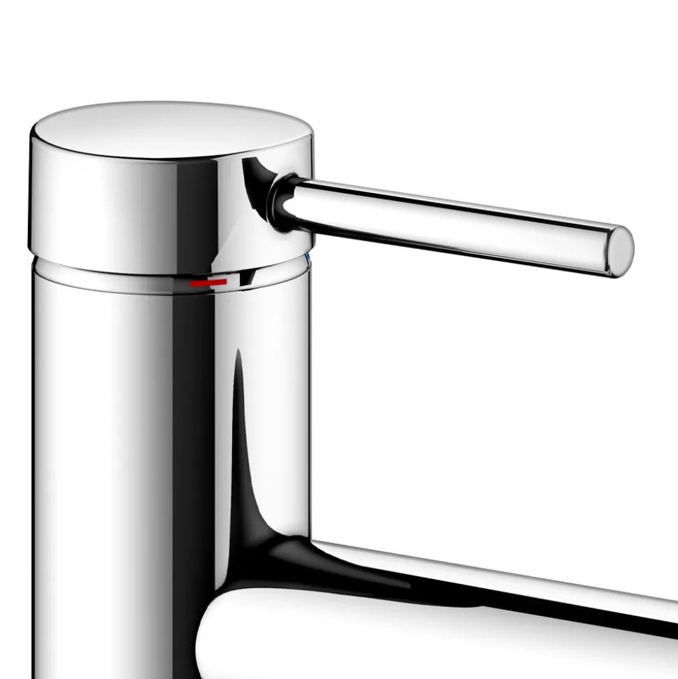 Miscelatore Monocomando Alto Lavabo Senza Scarico Stile Moderno - Antilio