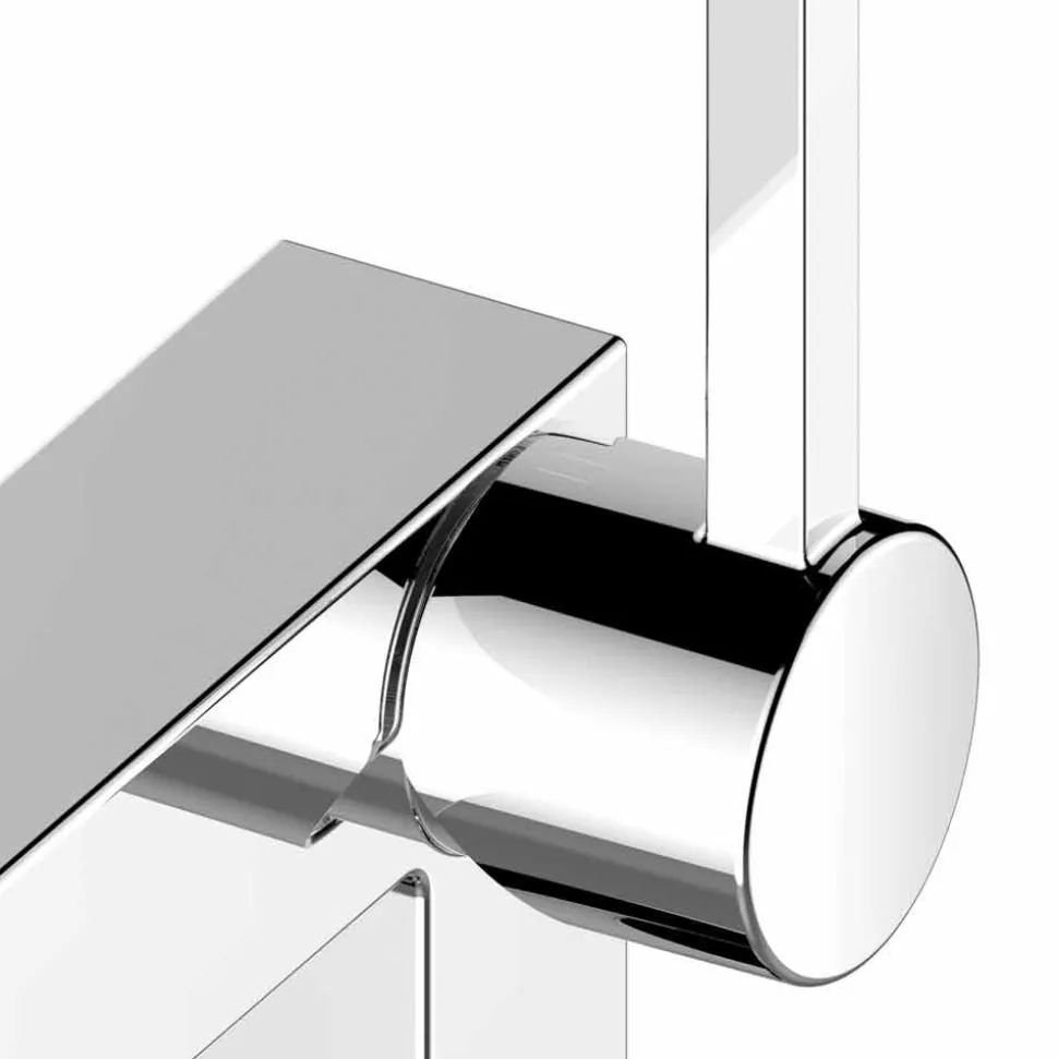 Miscelatore Monocomando per Bidet in Ottone Cromato Design di Lusso - Girino