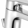Miscelatore Monocomando per Lavabo Bagno in Ottone Cromato, di Design - Clari