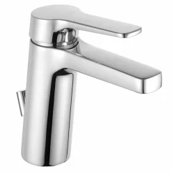 Miscelatore Monocomando per Lavabo Bagno in Ottone Cromato, di Design - Clari
