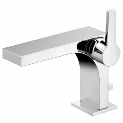 Miscelatore Monocomando per Lavabo con Scarico, in Ottone, di Design- Etto