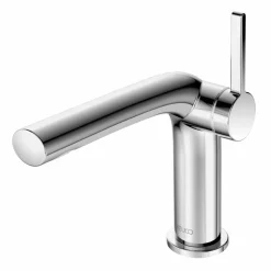 Miscelatore Monocomando per Lavabo Bagno con Scarico in Ottone, di Lusso - Pinto