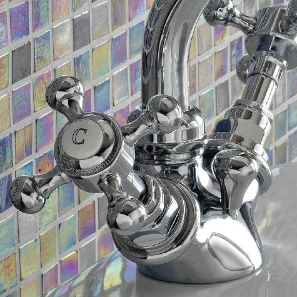 Miscelatore Monoforo da Bidet Vintage in Ottone Made in Italy – Elisea