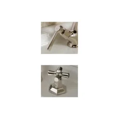 Miscelatore Monoforo per Bidet in Ottone, Stile Vintage Made in Italy – Silvana