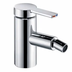 Miscelatore per Bidet con Scarico a Saltarello in Ottone Cromo, di Lusso - Zanio