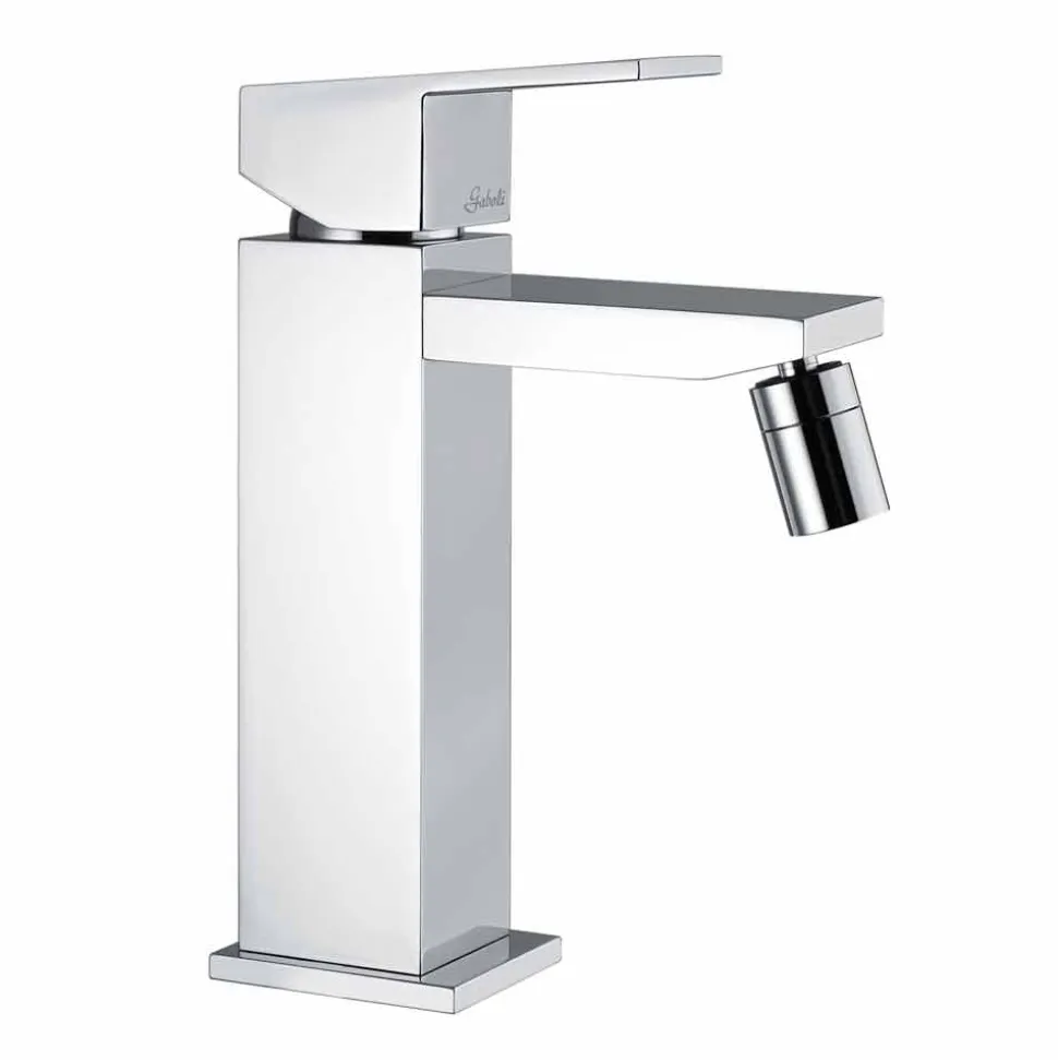 Miscelatore per Bidet in Finitura Cromata con Scarico Made in Italy - Medida
