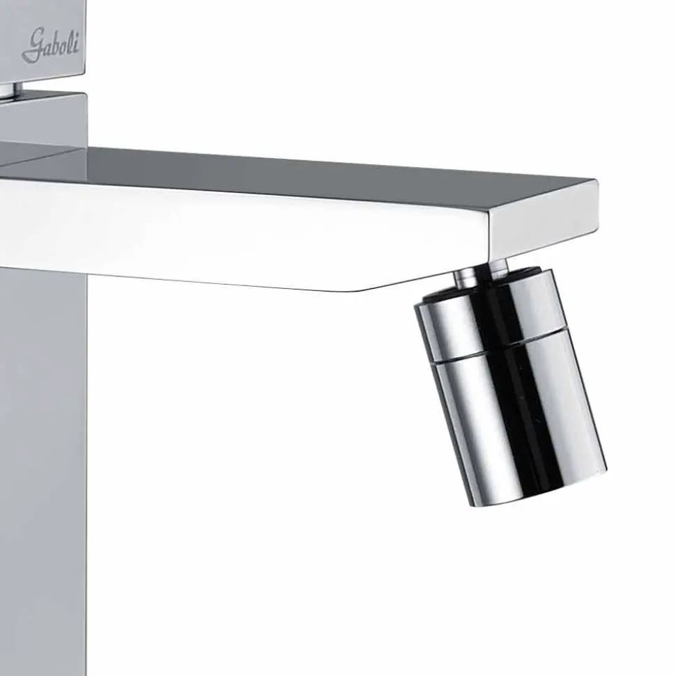 Miscelatore per Bidet in Finitura Cromata con Scarico Made in Italy - Medida