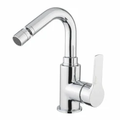 Miscelatore per Bidet Senza Scarico in Ottone Cromato Made in Italy - Sindra