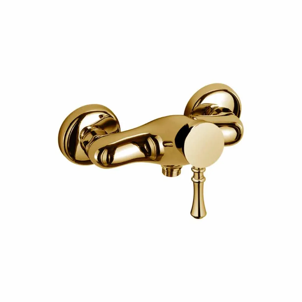 Miscelatore per Doccia Esterno di Design in Ottone Made in Italy - Neno