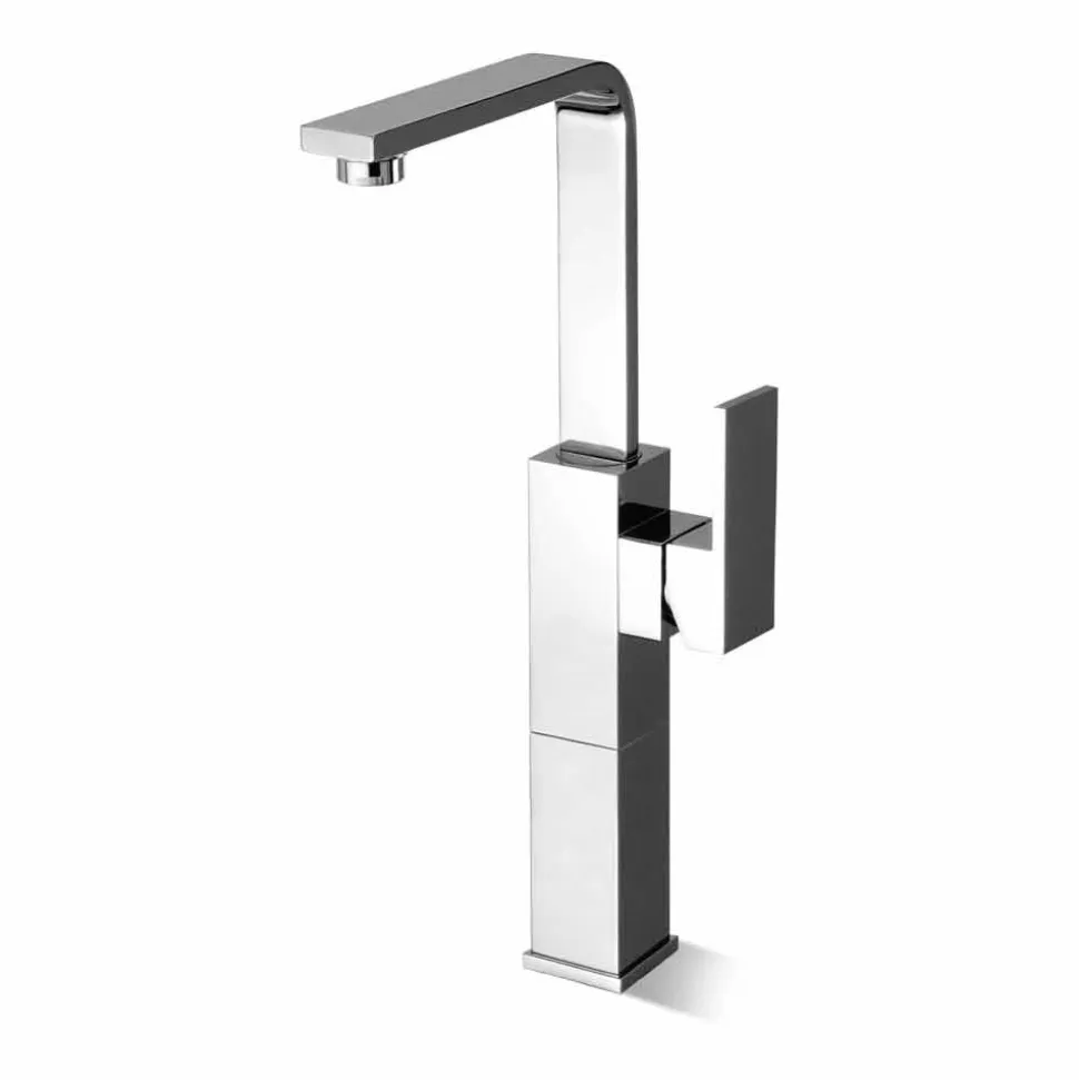 Miscelatore per Lavabo a Canna Alta Prolunga 7cm Made in Italy - Panela