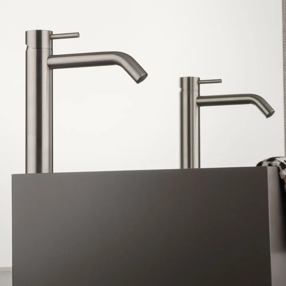 Miscelatore per Lavabo Alto con Bocca Lunga in Acciaio AISI 316L - Artigli