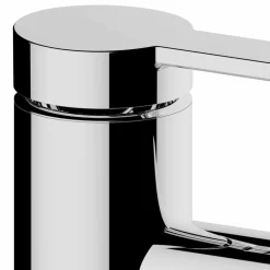 Miscelatore per Lavabo Bagno in Ottone Finitura Cromato, Design Pregiato - Zanio
