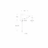 Miscelatore per Lavabo Bagno Moderno in Ottone Made in Italy - Besugo