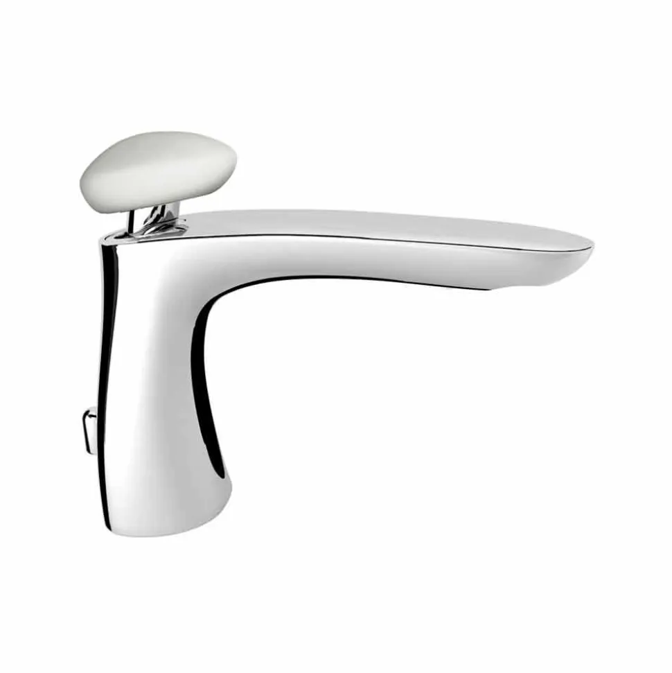 Miscelatore per Lavabo Bagno Moderno in Ottone Made in Italy - Besugo