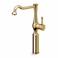 Miscelatore per Lavabo Bagno a Canna Alta Prolunga 13 cm Made in Italy - Neno