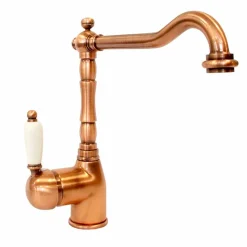 Miscelatore per Lavabo Cucina Design Classico in Ottone Made in Italy - Carmel